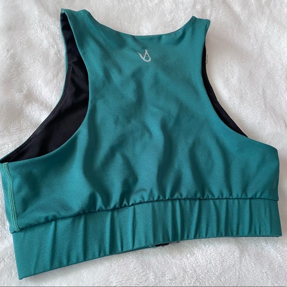 MPM Emerald Green Sports Bra - Picture 2 of 2